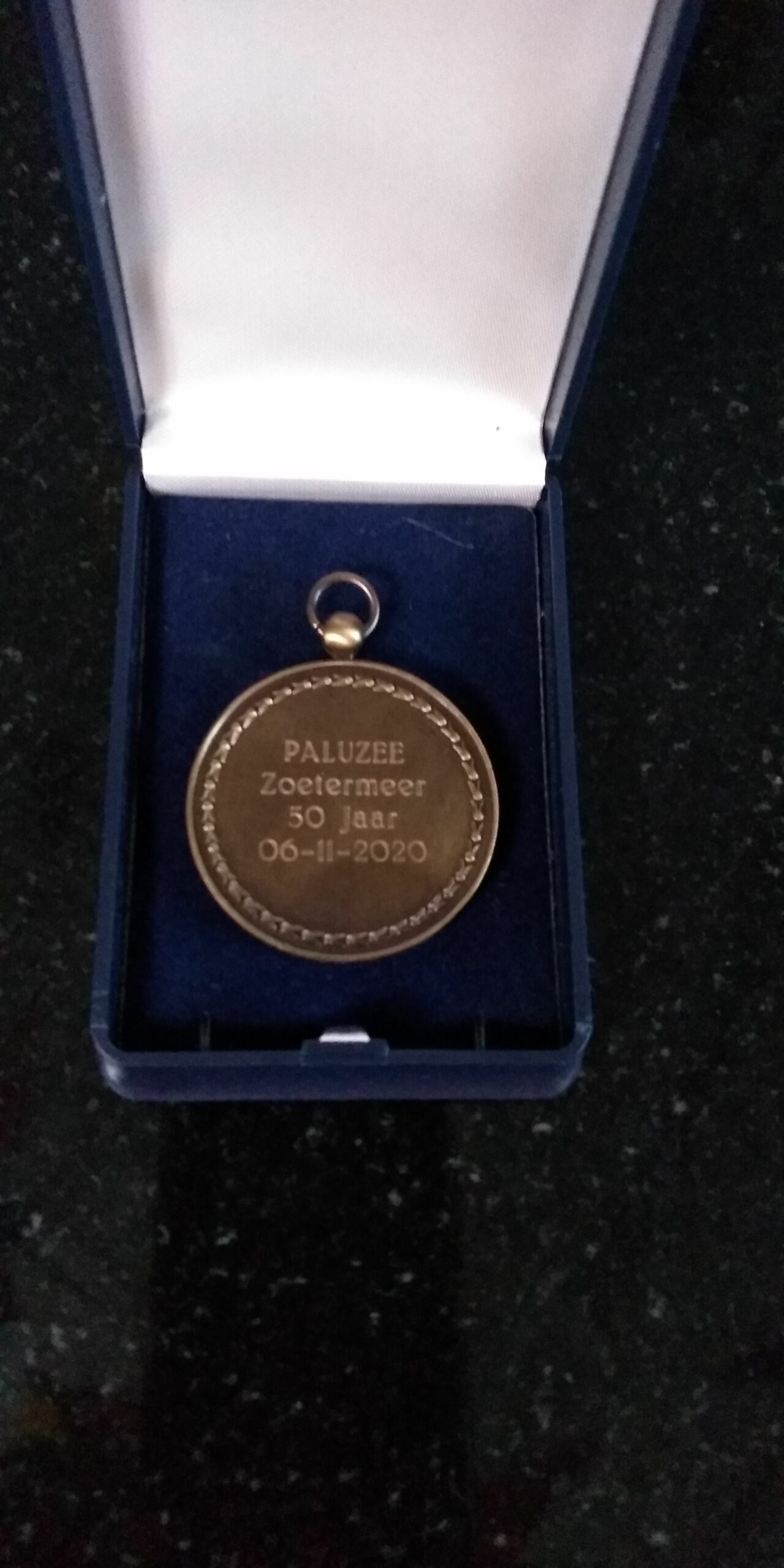PaluZee 50 Jaar jubileum penning NBAT